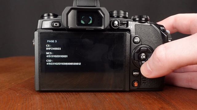 How to Check the Shutter Count on Olympus Cameras with the Olympus OM-D E-M1 and PEN Lite E-PL6. смотреть онлайн