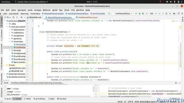 Java Nested Class 01_Part-39_Java Tutorial for Beginners смотреть онлайн