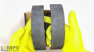 Колодки заднего тормоза для ВАЗ 2108-2115, 1117-1119, 2170 - ЕВРОДЕТАЛЬ - ED4-108B