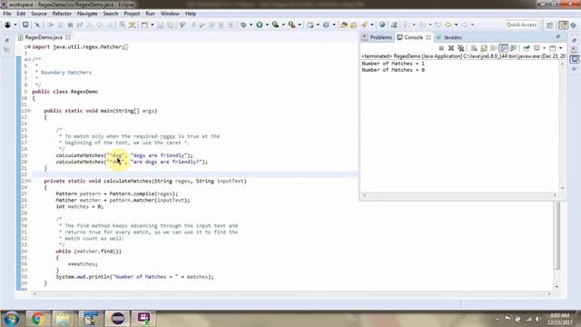 How to use boundary matchers in Regex? | Java Regex | Java Regular Expressions | Regex in java смотреть онлайн