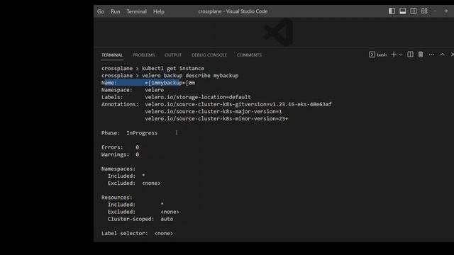 AWS EKS Disaster Recovery using Crossplane Velero смотреть онлайн