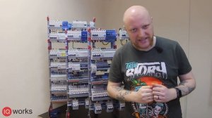 Организация щита силовой электрики и оборудования "умный дом" KNX