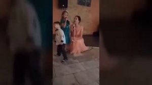 Юбилей любимой бабушки!! Музыкальный подарок от внуков!!