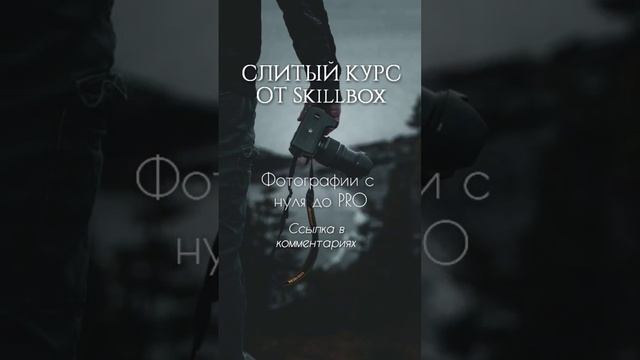 СЛИТЫЙ КУРС от Skillbox Фотографии с нуля до pro #слитыекурсы #нейросеть #skillbox #chatgpt #хакер