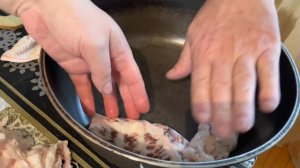 Ханский шашлык Готовим с дядей Печень жаренная на камне!