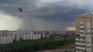 Грозы в Москве 7 июня 2021 года | Thunderstorms in Moscow June 7, 2021