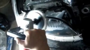 BMW 3 E46  Полировка фар