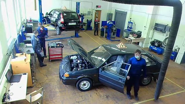 Демонстрационный экзамен ГБПОУ ЛГК по компетенции "Ремонт легковых автомобилей" смотреть онлайн