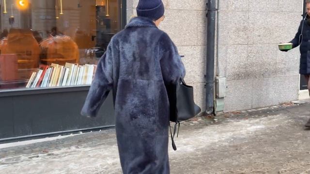 Настоящий зимний Европейский уличный стиль | Снег и слякоть в Стокгольме | Что носят люди