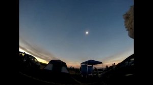 Полное солнечное затмение в США 2017 (штат Орегон) Gopro3 Total eclipse 2017