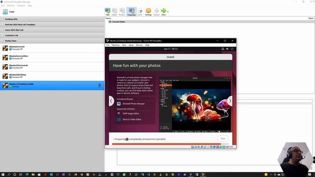 Install Ubuntu 22.04 Desktop on Oracle VirtualBox смотреть онлайн
