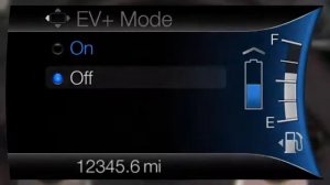 2013 C Max Eco Cruise and EV Mode