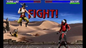 Mortal Kombat Trilogy PSX very hard   Kung Lao playthrough