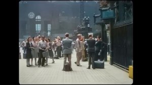 Old Pennsylvania Station, New York City.1945 [COLORIZED]