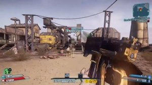 Borderlands 2: Legendary Slagga SMG drop from Tector & Jimbo Hodunk in The Dust