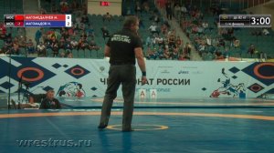 ЧР-2018. 82 кг. Магомедали Магомедалиев - Ильяс Магомадов. 1/4 финала.