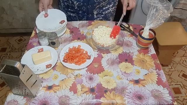 #САЛАТ, ОТ КОТОРОГО НЕ ВОЗМОЖНО ОТОРВАТЬСЯ?? ОЧЕНЬ ВКУСНЫЙ И ПРОСТОЙ #САЛАТ НА ПРАЗДНИК?8 МАРТА??