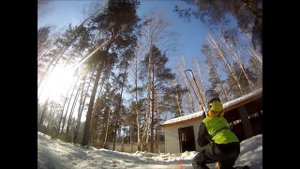 Как закрепить веревку на дереве без подъема на него при помощи рогатки BigShot. Екатеринбург