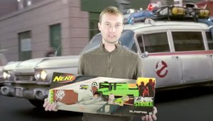 Бластер Нёрф зомби страйк Слингфаер Nerf Slingfire A6563