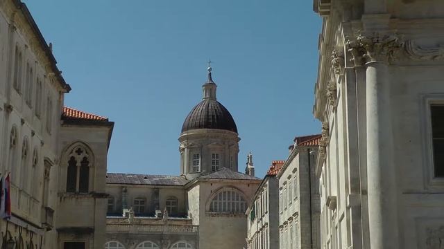 Dubrovnik Pile Gate & Stradun Croatia смотреть онлайн