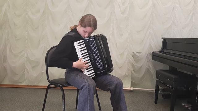 Чернобровкина Ульяна, А. Коробейников "Прелюдия", В. Хмыров "Весёлые наигрыши". смотреть онлайн