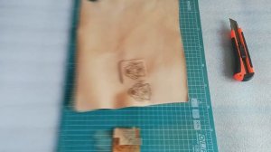 Как работать с клише для кожи?