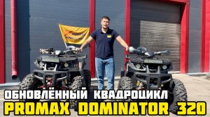 Квадроцикл на кардане - новый PROMAX DOMINATOR 320 рестайлинг