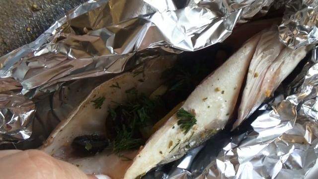Приготовление рыбы Сибас