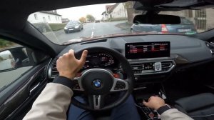 BMW X4M COMPETITION POV REVIEW!