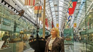 Ботик и колет Петра I, крупнейшая коллекция моделей кораблей. Центральный Военно-Морской музей