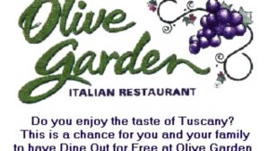 Olive Garden $500 Gift Card