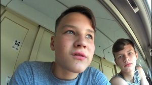 Едем на двухэтажном поезде кавказ/одни на поезде/1.500 километров/обзор поезда!