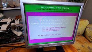 IBM 386 DX40 первый запуск за двадцать лет