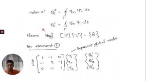 2D Heat Conduction - Finite Element Formulation- Example