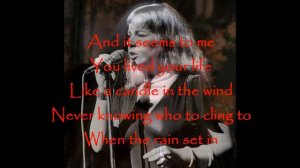 Elton John's "Candle in the Wind" - Sandy Denny 1977