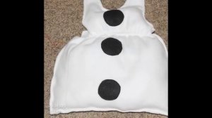 Костюм снеговика своими руками. Делаем простой и забавный наряд для утренника