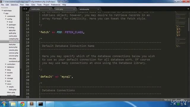 Laravel Tutorial Full Course for Beginners (2021) - Laravel Databases LEC #09