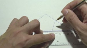 Como hacer una pirámide pentagonal. Rápido y fácil / Pentagonal pyramid