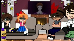 🔦//Original Afton family react to future//🧸Part 3 [Michael Afton] WARNING BLOOD!