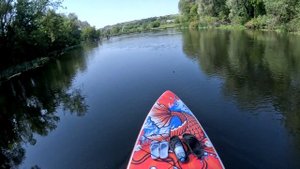 Сплав по реке  ОСКОЛ на сапах|сап туризм|плывём на досках