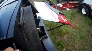 Получил новый комбайн РСМ-161. Переделка в наклонной камере.