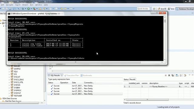 Flyway Tutorial - 4.Flyway Plugin for Gradle Project смотреть онлайн