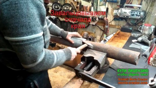 КАК СДЕЛАТЬ ТРУБЫ ДЛЯ ПЕЧИ В ПАЛАТКУ СВОИМИ РУКАМИ.mp4