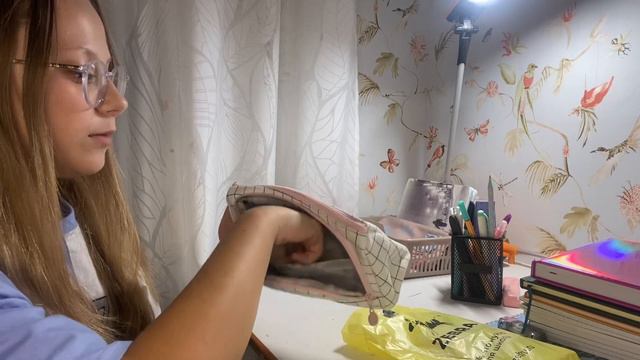 💜Распаковка/сборка пенала🤍 смотреть онлайн