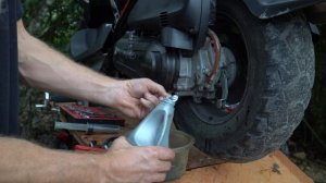 Honda Ruckus / Zoomer 50 - Final Drive / Transmission / Gear Oil Change | Mitch's Scooter Stuff