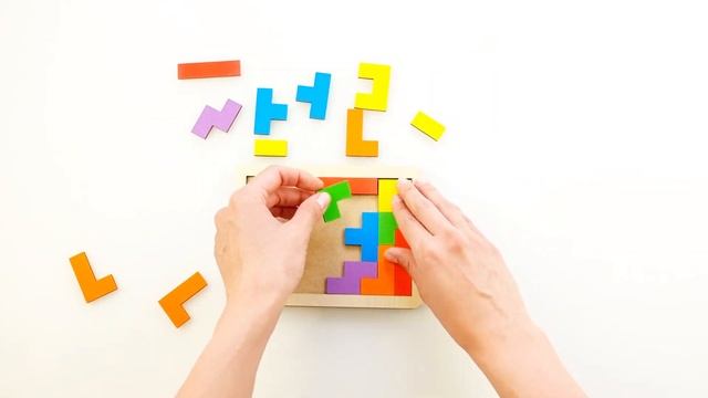 Головоломка "Тетрис малый" ToySib смотреть онлайн