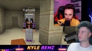 ЭДИСОН МАЙНКРАФТ НО МЫ НЕ ПЕРЕСТАЁМ МЕНЯТЬСЯ МЕСТАМИ! РЕАКЦИЯ НА ЭДИСОН И КАТЯ