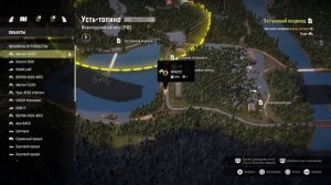 SnowRunner- мод карта -Деревня(Сложный режим )