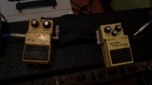 Boss vintage OD-1 vs. new SD-1