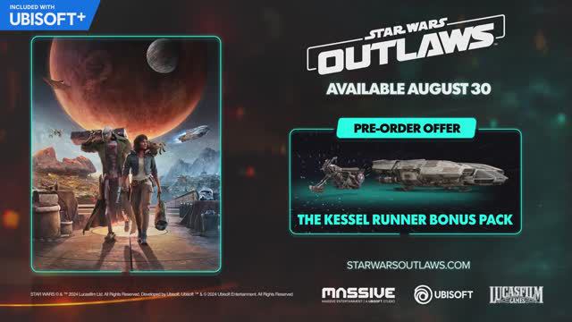 Star Wars Outlaws | Официальный трейлер смотреть онлайн